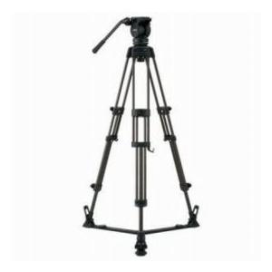 Libec LX5 Tripod System with Floor Spreader and Case, 4 kg/8.8 lb Load Capacity, Max Height 65\