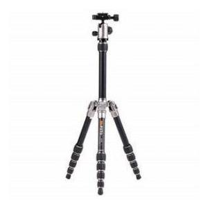 Benro A0350QT MEFOTO Travel Tripod Kit - Titanium, Supports 8.8 lbs., Max. Height 51.2\"