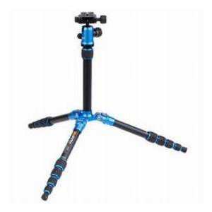 Benro A0350QB MEFOTO Travel Tripod Kit - Blue, Supports 8.8 lbs., Max. Height 51.2\"の画像