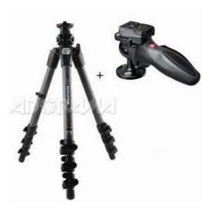 Manfrotto 055CXPRO4 Tripod-4 Section with Manfrotto 324RC2 Lightweight Adapto Technopolymer Body