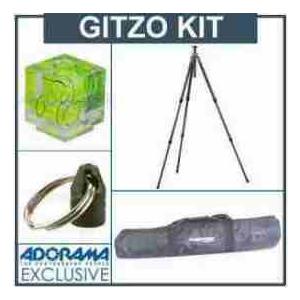 Gitzo GT2531 Series 2 6x Carbon Fiber Tripod Legs Kit. with Adorama Deluxe Tripod Case, Double Bu