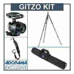 Gitzo GT2541 6X Carbon Fiber Tripod Kit with GH2780QR Magnesium Quick Release Ball Head, GC-2100
