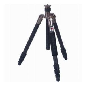 Redged TSC-428 Ultimate 4-Section Carbon Fiber Travel Tripod, Max Height 56\", Supports 26 lbs
