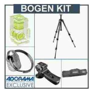 Manfrotto 190CX3 3 Section Carbon Fiber Tripod Kit， with