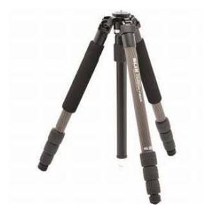Slik Pro 824CF Carbon Fiber Tripod Legs Only, 64.06\" Maximum Height, 17.20 lbs Load, 4 Leg Sectio
