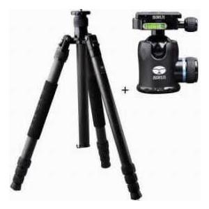 SIRUI M-3204 4 Section Carbon Fiber Tripod, Max Height 69\", Supports 39 lbs.- with SIRUI K-30X 44