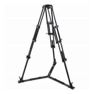 Manfrotto 545GB 3-Stage, 3-Section Twin Leg, Lightweight Aluminum Professional Video Tripod with