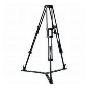 Manfrotto 546GB Aluminum Professional Video Tripod with Ground Spreader, Supports 44 lbs., Maximu