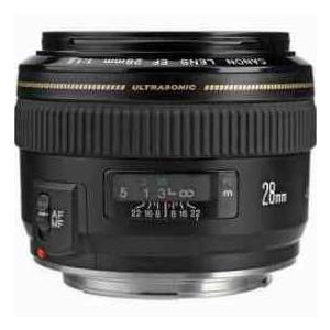 Canon EF 28mm f/1.8 USM AutoFocus Wide Angle Lens - USA