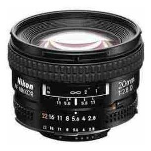 Nikon 20mm f/2.8D AF Nikkor Lens - Grey Market