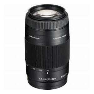 sony デジタル一眼カメラ“α”用レンズ 75-300mm SAL75300 Sony 75-300mm f/4.5-5.6 a(alpha) Mount Digital SLR Telephoto Zoom