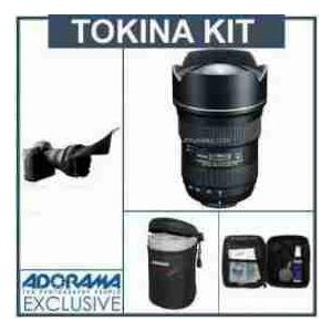 Tokina 16-28MM F/2.8 ATX Pro FX Zoom Lens for Nikon Digital SLR Cameras - bundle - with Flex Lens