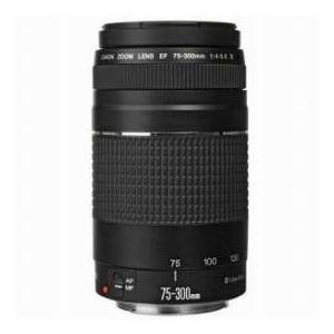 Canon EF 75-300mm F/4-5.6 III Autofocus Telephoto Zoom Lens