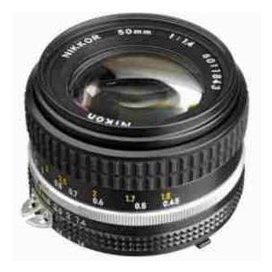 Nikon 50mm f/1.4 Nikkor Ai-S Manual Focus Lens - Grey Market |  | 01