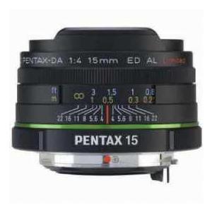 Pentax SMCP-DA 15mm F/4 ED AL Auto Focus Lens for DSLR Cameras - U.S.A. - with Free Tiffen 49mm Pの画像