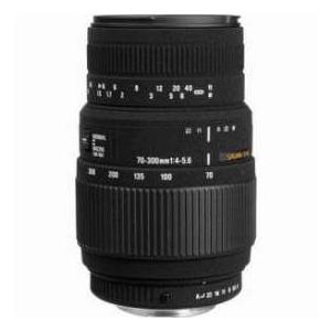 Sigma 70-300mm f/4-5.6 DG Macro Tele Zoom Lens for Sigma AF Cameras - USA Warranty