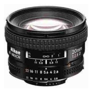 Nikon 20mm f/2.8D ED AF Nikkor Lens - Nikon U.S.A. Warranty - Accessory Bundle with Tiffen 62mm Uの画像