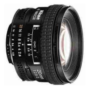 Nikon 20mm f/2.8D ED AF Nikkor Lens - Nikon U.S.A. Warranty - Accessory Bundle with Tiffen 62mm Uの画像