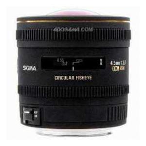 Sigma 4.5mm f/2.8 EX DC HSM Circular Fisheye Auto Focus Lens for Pentax Digital Cameras - USA War