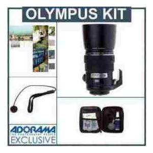 Olympus Zuiko 150mm F/2 E-ED Digital Telephoto Lens for the E Digital SLR System.- Bundle - with