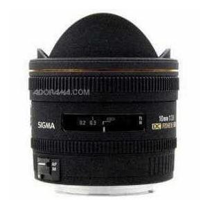 Sigma 10mm f/2.8 EX DC HSM Fisheye Auto Focus Lens for Sigma Digital Cameras - USA Warranty