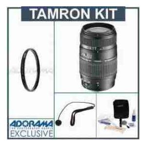 Tamron 70-300mm f/4-5.6 Di LD 1:2 Auto Focus Macro Zoom Lens Kit. w/Built-in Motor for All Nikon