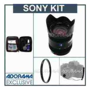 Sony 16-80mm f/3.5-4.5 Vario-Sonnar T* DT a(Alpha) Mount Digital SLR 5x Zoom Lens Kit, with Tiffe