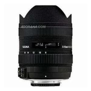 Sigma 8-16mm f/4.5-5.6 DC HSM AutoFocus Wide Angle Zoom Lens for Sigma Digital SLR Cameras - USA