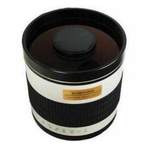 Samyang 800mm f/8.0 Mirror T-Mount Lens， f/8.0 Aperture， White