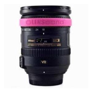 Lens Band Stop Zoom Creep for Zoom Lenses, Hot Pink | 