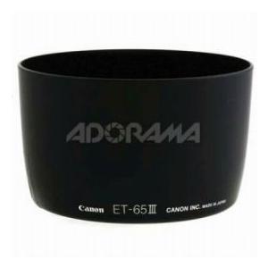 Canon Lens Hood ET-65 III for EF 85/1.8， EF 100/2， EF 135/2.8 SF， EF 100-300/4.5-5.6 USM， EF 70-2