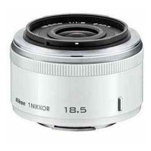 Nikon 1 Nikkor 18.5mm f/1.8 Lens for Mirrorless Camera System - White