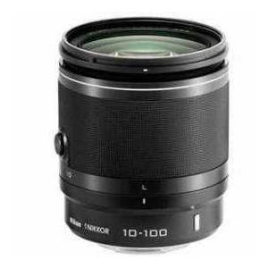 Nikon 1 Nikkor 10-100mm f/4.0-5.6 VR Lens for Mirrorless Camera， Black， Nikon USA Warranty