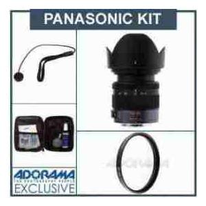 Panasonic Lumix G Vario 14-45mm f/3.5-5.6 ASPH / MEGA O.I.S. Micro Four Thirds Lens Kit， with Pro