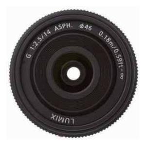 Panasonic H-H014 Lumix G 14mm, f/2.5 Aspherical Lens for Micro