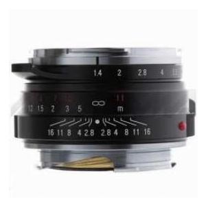 Voigtlander Nokton 40mm f/1.4 Wide Angle Leica M Mount Lens - Black Bundle - with Tiffen 43mm Pho |  | 01
