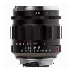 Voigtlander Nokton 35mm f/1.2 II Aspherical Wide Angle Leica M Mount Lens - Black | 