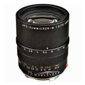 Leica APO-SUMMICRON-M 75mm f/2.0 ASPH Telephoto Manual Focus Lens for M System - USA |  | 01