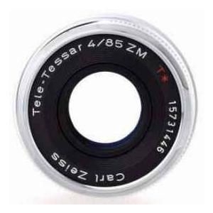 Zeiss Ikon 85mm f/4 Tele-Tessar T* ZM Lens, for and Leica M Mount