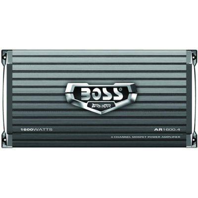 BOSS(ボス) Ar16004 1600w 4 Ch Armorシリーズ カーオーディオ アンプ アンプ 4Ch | 