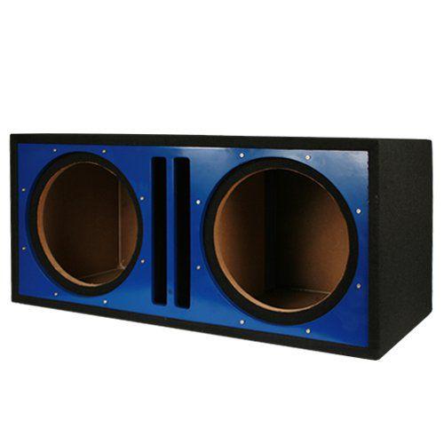 Absolute(アブソルート) PDEB10B Double 10インチ Ported サブウーファー エンクロージャーWith Blue Hig | 