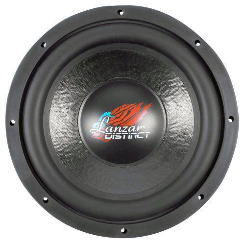 Lanzar(ランザー) DCT124D Distinctシリーズ 1600W 12インチ Die Cast アルミニウム Basket デュアル 4-O | 