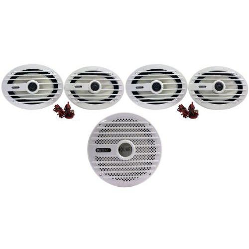 パッケージ: 2ペア Of MB Quart(MBクォート) NKF692 6 x 9” 2Way Nauticシリーズ マリン Boatスピーカー | 