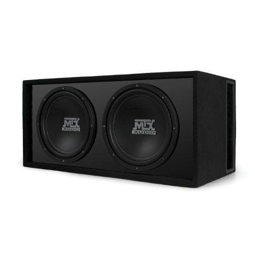 MTX オーディオ RTL12X2D Road Thunder サブウーファー エンクロージャー - Set of 2 | 