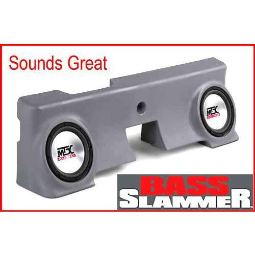 MTX Bass Slammer Unloaded サブウーファー Box for 2 10” Subs for FORD F-250 Regular Cab Pickup 200 |  | 01