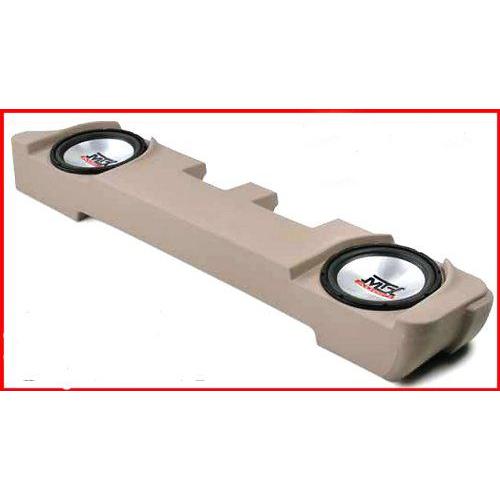 MTX ThunderForm アンプサブウーファー エンクロージャー (BLACK) for FORD F-250 Super Cab Pickup 2000 | 