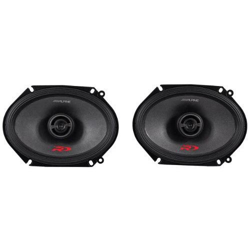 Alpine(アルパイン) Spr-68 6 x 8 Inch 2Way ペア Carスピーカー Totalling 600W Peak / 200W RMS | 