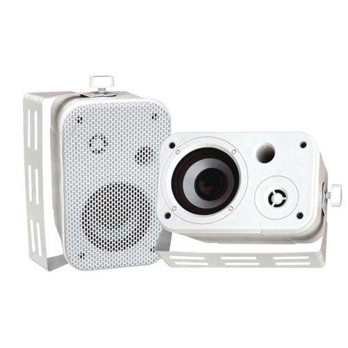 Pyle(パイル) PDWR30W 3.5” INDOOR/OUTDOORWATERPROOFスピーカー (WHITE) | 