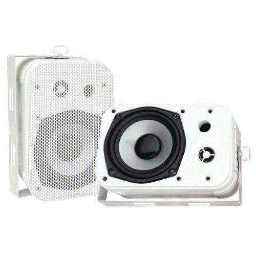 Pyle(パイル) PDWR40W 5.25” INDOOR/OUTDOORWATERPROOFスピーカー (WHITE) | 