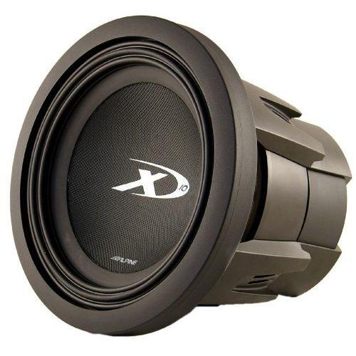 Alpine(アルパイン) Type InchX Inch 10 Inch Swx-1043d デュアル Voice Coil 4オーム 3，000W カーサブ | 